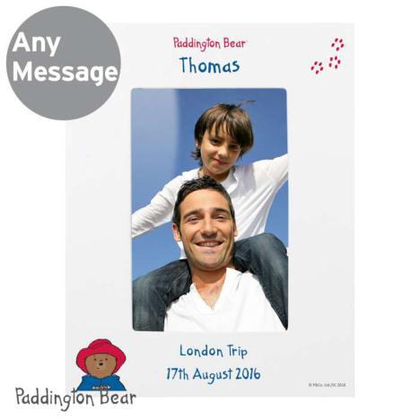 Personalised Paddington Bear Photo Frame Extra Image 1
